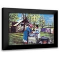thumbnail image 1 of Unknown 18x14 Black Modern Framed Museum Art Print Titled - Laundry Day, 1 of 5