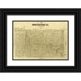 thumbnail image 1 of Unknown 18x14 Black Ornate Wood Framed with Double Matting Museum Art Print Titled - Schleicher County Texas -1887, 1 of 4