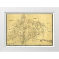 thumbnail image 1 of Unknown 18x14 White Modern Wood Framed Museum Art Print Titled - Refugio County Texas -1883, 1 of 4