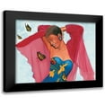 thumbnail image 1 of Unknown 18x15 Black Modern Framed Museum Art Print Titled - Butterfly Babe, 1 of 5