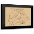 thumbnail image 1 of Unknown 18x15 Black Modern Framed Museum Art Print Titled - Fauquier County Virginia - 1860, 1 of 5
