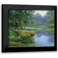 thumbnail image 1 of Unknown 18x15 Black Modern Framed Museum Art Print Titled - Lilypads, 1 of 5