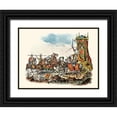 thumbnail image 1 of Unknown 18x15 Black Ornate Wood Framed with Double Matting Museum Art Print Titled - Rodericks Fall, 1 of 4