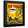 thumbnail image 1 of Unknown 18x24 Black Modern Framed Museum Art Print Titled - Seaplane Over the Tropics, 1 of 5