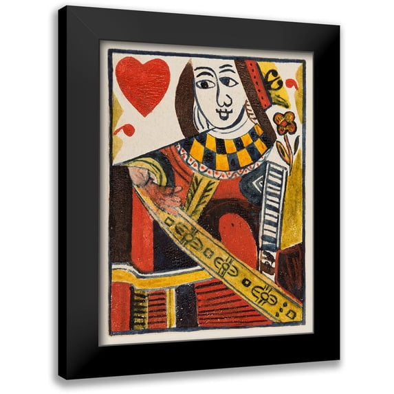 Unknown 19x24 Black Modern Framed Museum Art Print Titled - Vintage Cards I