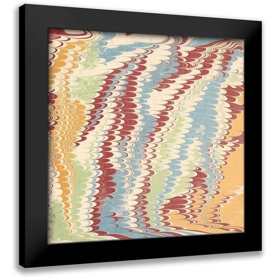 Unknown 20x20 Black Modern Framed Museum Art Print Titled - Florentine IX