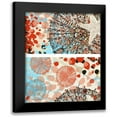 thumbnail image 1 of Unknown 20x23 Black Modern Framed Museum Art Print Titled - Butterfly MÃ©lange II, 1 of 5