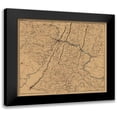 thumbnail image 1 of Unknown 22x20 Black Modern Framed Museum Art Print Titled - Clarke County Virginia - 1864, 1 of 5