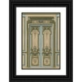 thumbnail image 1 of Unknown 23x32 Black Ornate Wood Framed with Double Matting Museum Art Print Titled - Palace Doors I, 1 of 4
