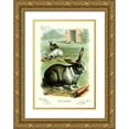 thumbnail image 1 of Unknown 23x32 Gold Ornate Wood Framed with Double Matting Museum Art Print Titled - The Rabbit, 1900, 1 of 4