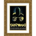 thumbnail image 1 of Unknown 23x32 Gold Ornate Wood Framed with Double Matting Museum Art Print Titled - Vintage Film Posters: Phantoms Fantomas, 1 of 4