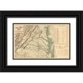 thumbnail image 1 of Unknown 24x16 Black Ornate Wood Framed with Double Matting Museum Art Print Titled - Battle Fields Virginia - 1898, 1 of 4