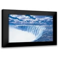 thumbnail image 1 of Unknown 24x17 Black Modern Framed Museum Art Print Titled - The Falls, 1 of 5