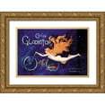 thumbnail image 1 of Unknown 24x17 Gold Ornate Wood Framed with Double Matting Museum Art Print Titled - Cycles Gladiator, 1895, 1 of 4