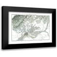 thumbnail image 1 of Unknown 24x18 Black Modern Framed Museum Art Print Titled - Battle of Talavera, Field Plan - Thiers 1866, 1 of 5