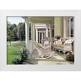 thumbnail image 1 of Unknown 24x18 White Modern Wood Framed Museum Art Print Titled - Porch Wicker, 1 of 4