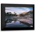 thumbnail image 1 of Unknown 24x19 Black Modern Framed Museum Art Print Titled - Lighthouse Reflections, 1 of 5