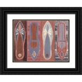 thumbnail image 1 of Unknown 24x19 Black Ornate Wood Framed with Double Matting Museum Art Print Titled - Slippers II, 1 of 4