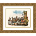 thumbnail image 1 of Unknown 24x19 Gold Ornate Wood Framed with Double Matting Museum Art Print Titled - Rodericks Fall, 1 of 4