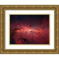 thumbnail image 1 of Unknown 24x19 Gold Ornate Wood Framed with Double Matting Museum Art Print Titled - Space Photography XIII, 1 of 4