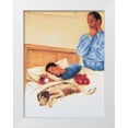 thumbnail image 1 of Unknown 25x32 White Modern Wood Framed Museum Art Print Titled - Sleep Tight, 1 of 4
