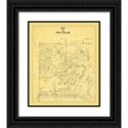 thumbnail image 1 of Unknown 26x30 Black Ornate Wood Framed with Double Matting Museum Art Print Titled - Jack County Texas - 1868, 1 of 4