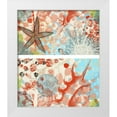 thumbnail image 1 of Unknown 26x30 White Modern Wood Framed Museum Art Print Titled - Butterfly Mélange IV, 1 of 4
