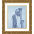 thumbnail image 1 of Unknown 26x31 Gold Ornate Wood Framed with Double Matting Museum Art Print Titled - Prayer Time, 1 of 4