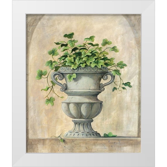 Unknown 26x31 White Modern Wood Framed Museum Art Print Titled - Urn II