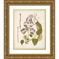 thumbnail image 1 of Unknown  26x32 Gold Ornate Wood Framed with Double Matting Museum Art Print Titled - Vintage Flowering Trees II, 1 of 4