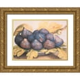thumbnail image 1 of Unknown 32x24 Gold Ornate Wood Framed with Double Matting Museum Art Print Titled - Figs, 1 of 4