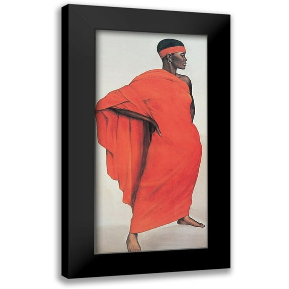 Unknown 9x14 Black Modern Framed Museum Art Print Titled - Woman Standing