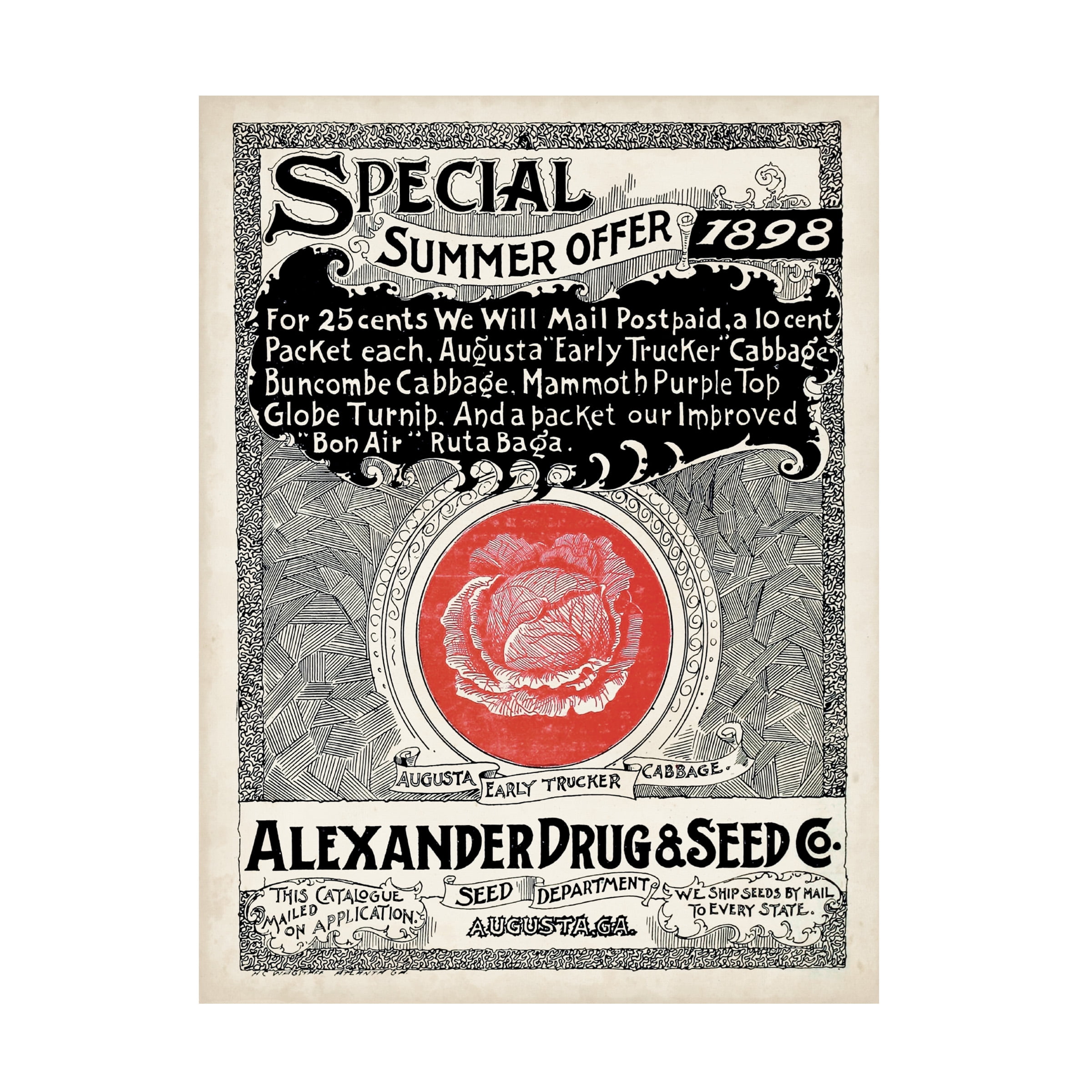 Unknown 'Antique Seed Packets XIII' Canvas Art