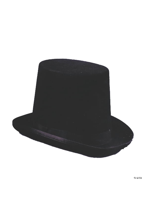 Unknown - Felt Stovepipe Hat - Hat Size XL (23 ½" C)