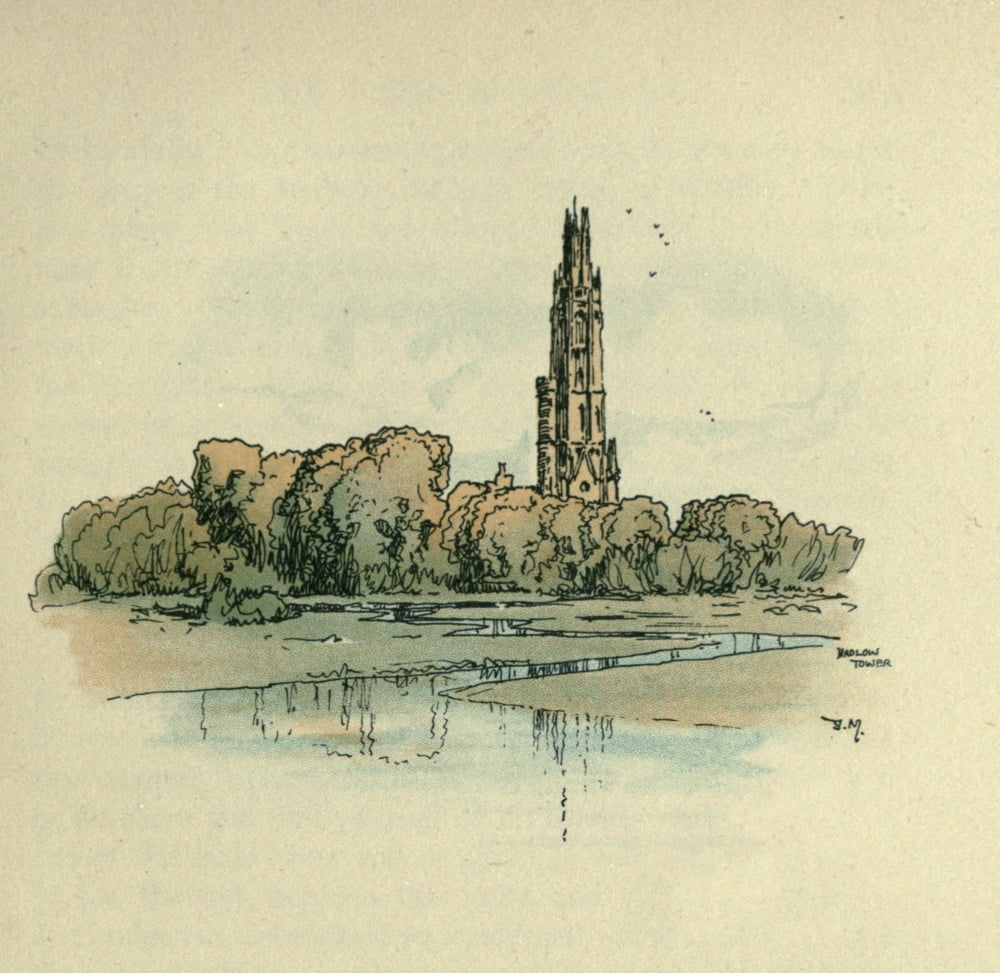 Unknown Kent 1922 Hadlow Tower Canvas Art - Donald Maxwell (24 x 36)