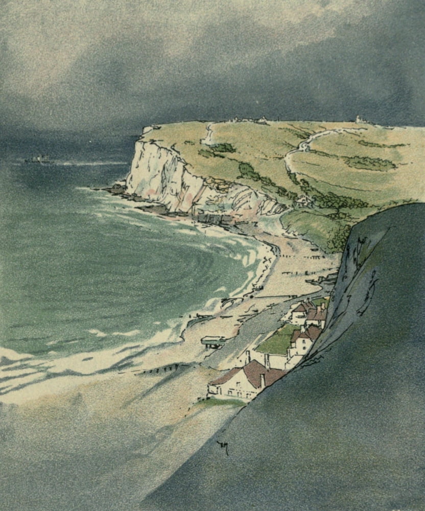 Unknown Kent 1922 St Margarets Bay Canvas Art - Donald Maxwell (24 x 36)