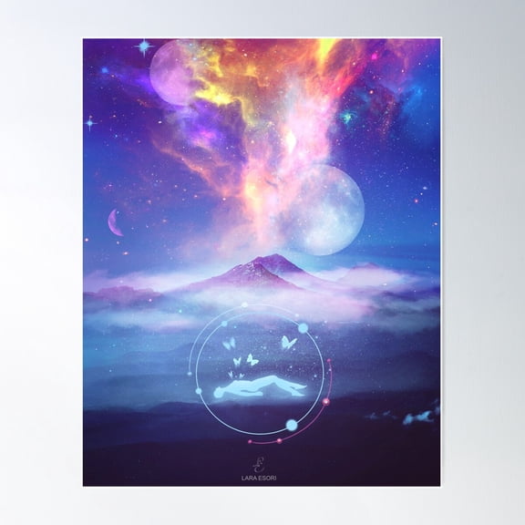 Unknown Object Poster Wall Art, Modern Wall Decor For Living Room Bedroom, 24x36 UNFRAMED