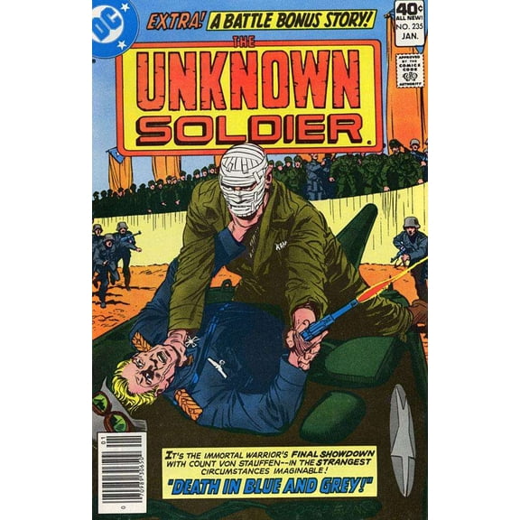 Unknown Soldier #235 VF ; DC Comic Book