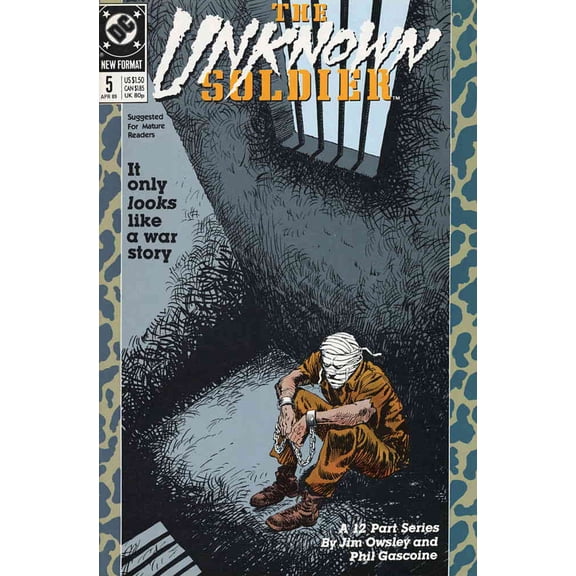 Unknown Soldier, The (Mini-Series) #5 VF ; DC Comic Book