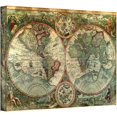 thumbnail image 1 of Unknown "Treasure Map" Gallery-Wrapped Canvas, 1 of 1