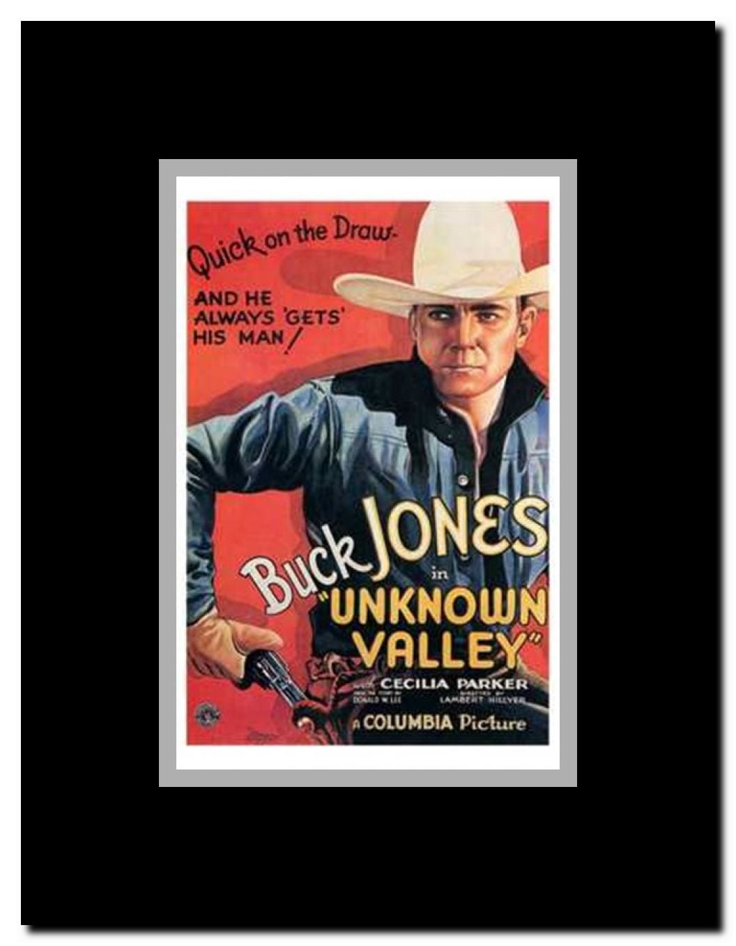 Unknown Valley Framed Movie Poster