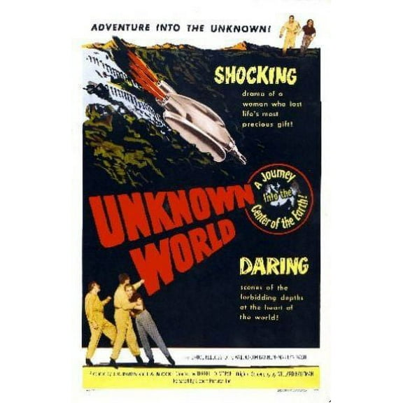 Unknown World Poster 24inx36in Art Poster 24x36 Unframed, Age: Adults, Rectangle AB Posters