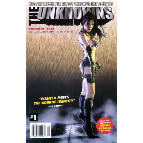 Unknowns, The #1B VF ; Geek Films Comic Book