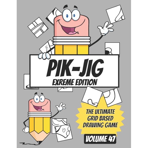 Unleash Your Creative Spark with PIK-JIG: The Ultimate Pen and Ink Adventure for Young Adults: Immerse Yourself in Creativity with PIK-JIG: An Activity Book for Young Adults (Paperback)
