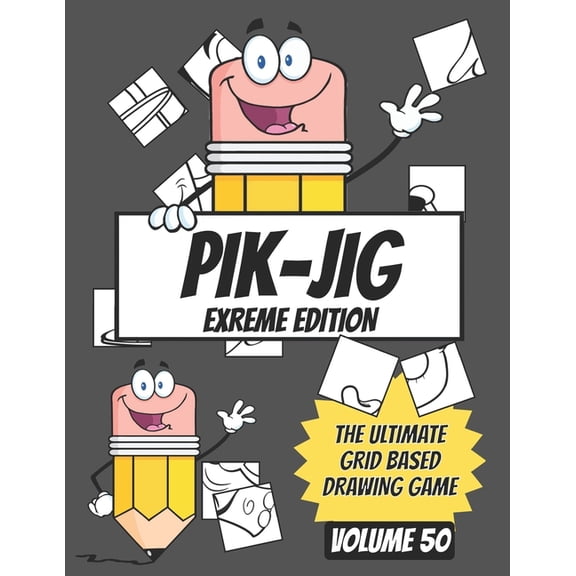 Unleash Your Creative Spark with PIK-JIG: The Ultimate Pen and Ink Art Activity for Adults: Experience the Thrill of Grid Drawing with PIK-JIG: An Adult Art Activity (Paperback)