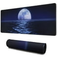 thumbnail image 1 of Unleash Your Gaming Potential: SciFi Space Moon Large Mouse Pad, Extended, Stitched Edges, Anti-Slip Base, Perfect Keyboard Mouse Mat for Gaming & Home Office, 31.5x11.8 Inch, 1 of 7