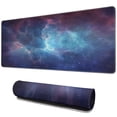 thumbnail image 1 of Unleash Stellar Gaming with our Large Dazzling Galaxy Mouse Pad, Non-Slip Rubber Base for Optimal Precision. Stitched Edges, Doubles as a Desk Pad - Ideal for Keyboard & Mouse - 31.5x11.8in., 1 of 7
