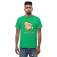 thumbnail image 1 of Unleash Your Inner Caveman! - 'AI Professor' - Humorous - Unisex classic tee (Irish Green, XL), 1 of 9