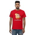 thumbnail image 1 of Unleash Your Inner Caveman! - 'AI Professor' - Humorous - Unisex classic tee (Red, 3XL), 1 of 9