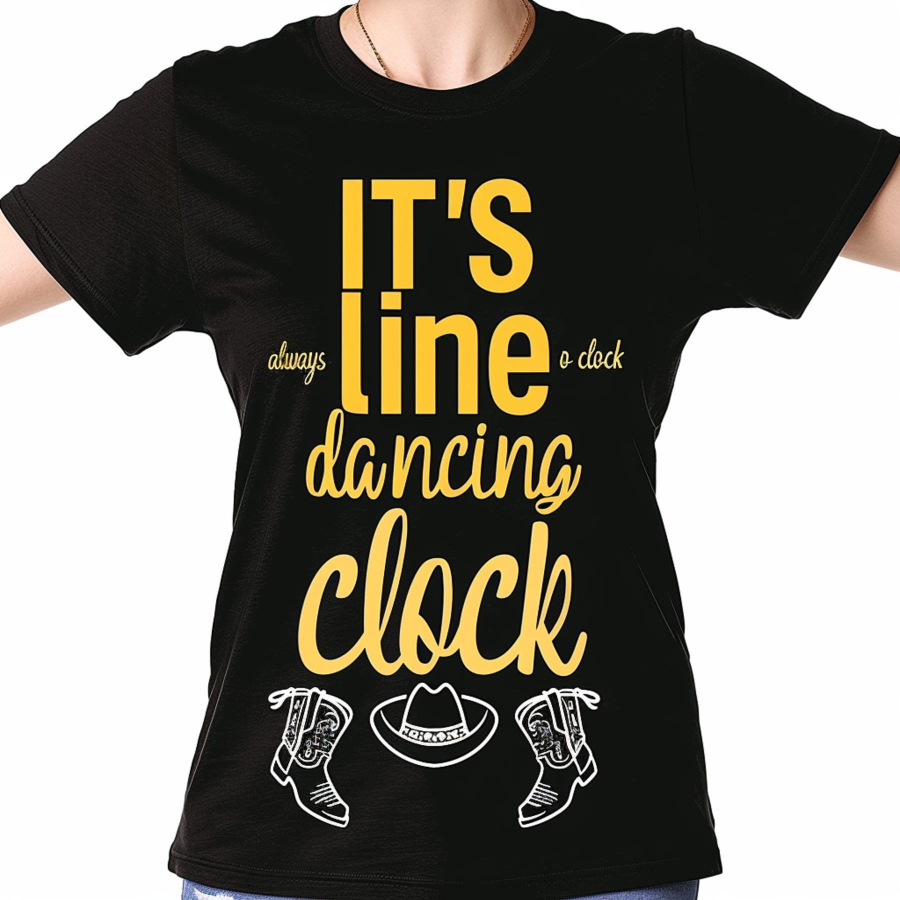 Unleash Your Inner Cowboy with our Unique &#039;It&#039;s Always Line Dancing O